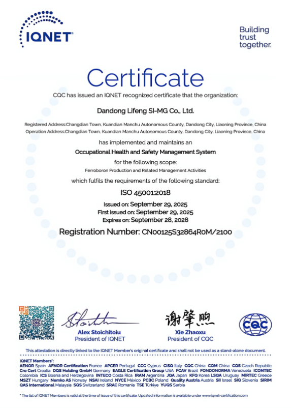 OCCUPATIONAL HEALTH AND SAFETY MANAGEMENT SYSTEM CE OCCUPATIONAL HEALTH AND SAFETY MANAGEMENT SYSTEM CE