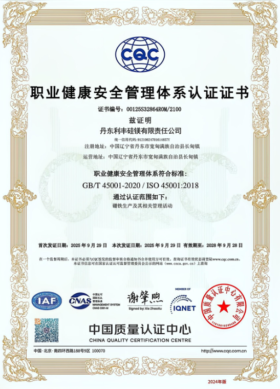 OCCUPATIONAL HEALTH AND SAFETY MANAGEMENT SYSTEM CE OCCUPATIONAL HEALTH AND SAFETY MANAGEMENT SYSTEM CE